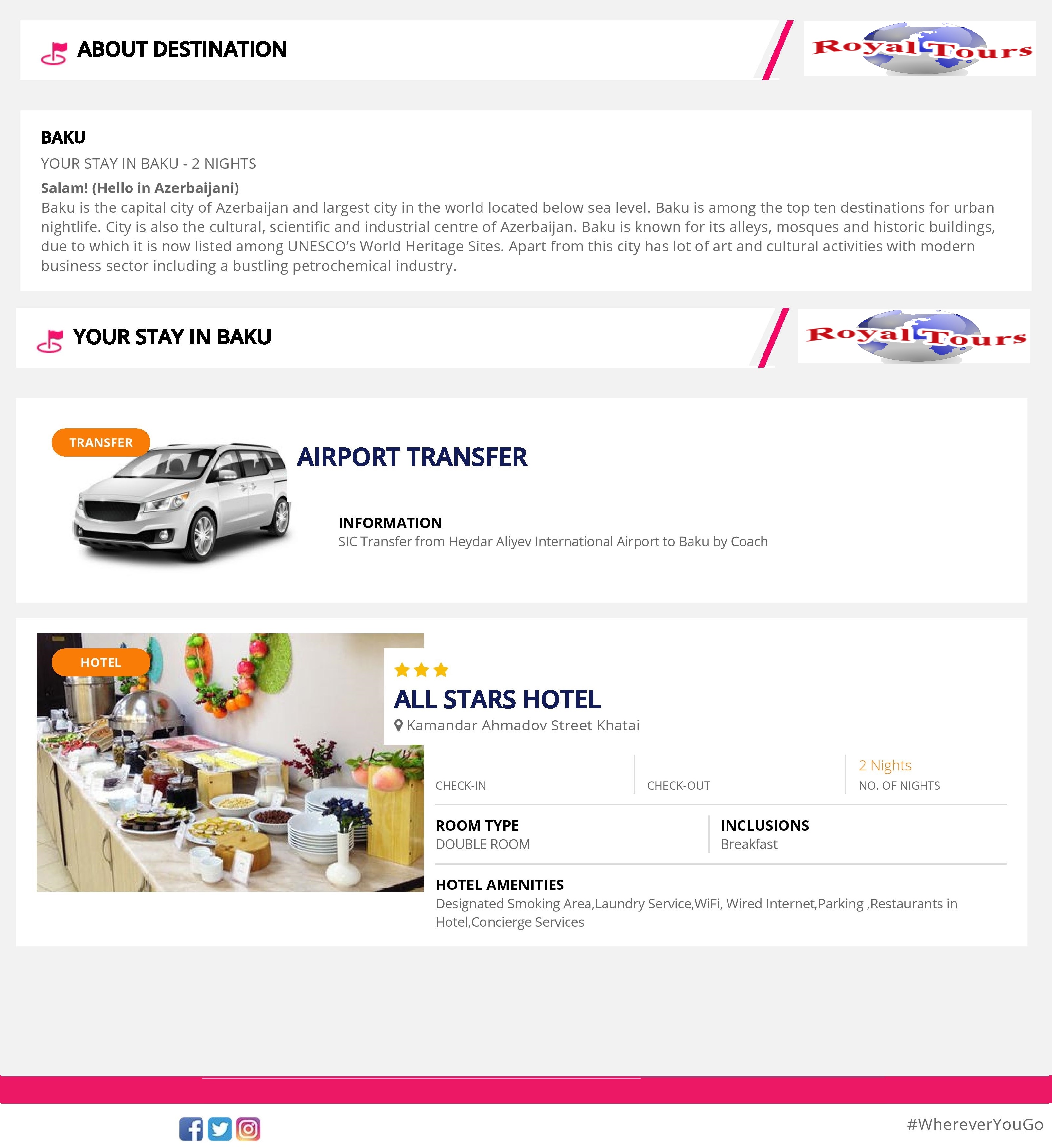 Open  Baku Tour Tour